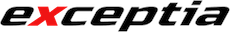 exceptia logo light background